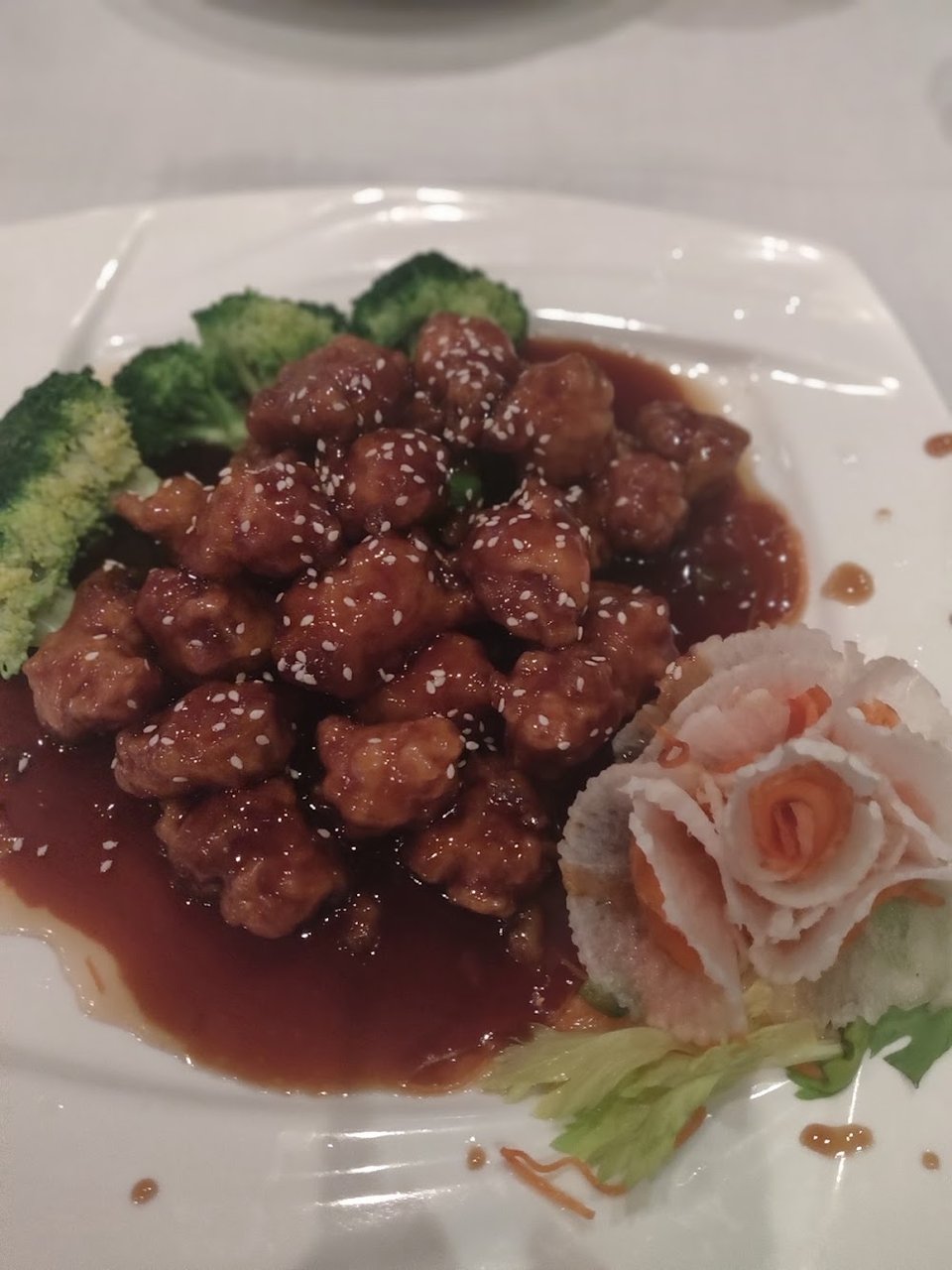 Sesame Chicken Combo Dinner